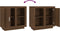 vidaXL - Dressoir - 80x40x75 - cm - bruin - eikenkleur