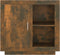 vidaXL - Dressoir - 80x40x75 - cm - gerookt - eikenkleurig