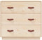 vidaXL - Dressoir - 80x40x75 - cm - massief - grenenhout - honingbruin