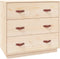vidaXL - Dressoir - 80x40x75 - cm - massief - grenenhout