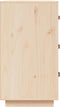 vidaXL - Dressoir - 80x40x75 - cm - massief - grenenhout