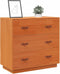 vidaXL - Dressoir - 80x40x75 - cm - massief - grenenhout - wasbruin