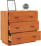 vidaXL - Dressoir - 80x40x75 - cm - massief - grenenhout - wasbruin