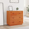 vidaXL - Dressoir - 80x40x75 - cm - massief - grenenhout - wasbruin