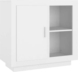 vidaXL - Dressoir - 80x40x75 - cm - wit