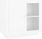 vidaXL - Dressoir - 80x40x75 - cm - wit