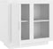vidaXL - Dressoir - 80x40x75 - cm - wit