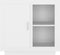 vidaXL - Dressoir - 80x40x75 - cm - wit
