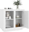 vidaXL - Dressoir - 80x40x75 - cm - wit
