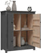 vidaXL - Dressoir - 83x41,5x100 - cm - massief - grenenhout - grijs