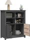 vidaXL - Dressoir - 83x41,5x100 - cm - massief - grenenhout - grijs