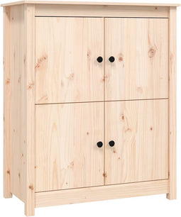 vidaXL - Dressoir - 83x41,5x100 - cm - massief - grenenhout