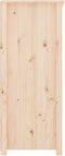 vidaXL - Dressoir - 83x41,5x100 - cm - massief - grenenhout