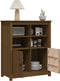 vidaXL - Dressoir - 83x41,5x100 - cm - massief - grenenhout - honingbruin