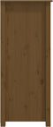 vidaXL - Dressoir - 83x41,5x100 - cm - massief - grenenhout - honingbruin