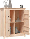 vidaXL - Dressoir - 83x41,5x100 - cm - massief - grenenhout