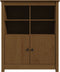 vidaXL - Dressoir - 83x41,5x100 - cm - massief - grenenhout - honingbruin
