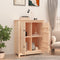 vidaXL - Dressoir - 83x41,5x100 - cm - massief - grenenhout
