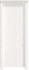 vidaXL - Dressoir - 83x41,5x100 - cm - massief - grenenhout - wit