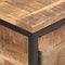 vidaXL - Dressoir - 85x30x80 - cm - ruw - mangohout