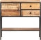 vidaXL - Dressoir - 85x30x80 - cm - ruw - mangohout