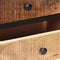vidaXL - Dressoir - 85x30x80 - cm - ruw - mangohout