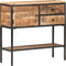 vidaXL - Dressoir - 85x30x80 - cm - ruw - mangohout