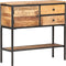 vidaXL - Dressoir - 85x30x80 - cm - ruw - mangohout