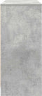 vidaXL - Dressoir - 85x34x76 - cm - bewerkt - hout - betongrijs