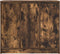 vidaXL - Dressoir - 85x34x76 - cm - bewerkt - hout - gerookt - eikenkleurig