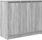 vidaXL - Dressoir - 85x34x76 - cm - spaanplaat - grijs - sonoma