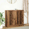 vidaXL - Dressoir - 85x34x76 - cm - spaanplaat - oud - hout