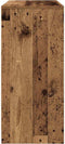 vidaXL - Dressoir - 85x34x76 - cm - spaanplaat - oud - hout