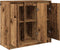 vidaXL - Dressoir - 85x34x76 - cm - spaanplaat - oud - hout