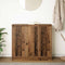 vidaXL - Dressoir - 85x34x76 - cm - spaanplaat - oud - hout
