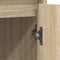 vidaXL - Dressoir - 85x34x76 - cm - spaanplaat - Sonoma - eikenkleurig