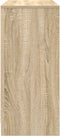 vidaXL - Dressoir - 85x34x76 - cm - spaanplaat - Sonoma - eikenkleurig