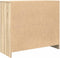vidaXL - Dressoir - 85x34x76 - cm - spaanplaat - Sonoma - eikenkleurig