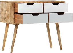 vidaXL - Dressoir - 85x40x71 - cm - massief - mangohout