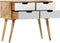 vidaXL - Dressoir - 85x40x71 - cm - massief - mangohout