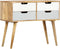 vidaXL - Dressoir - 85x40x71 - cm - massief - mangohout