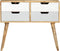 vidaXL - Dressoir - 85x40x71 - cm - massief - mangohout