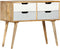 vidaXL - Dressoir - 85x40x71 - cm - massief - mangohout