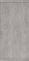vidaXL - Dressoir - 88x30x65 - cm - bewerkt - hout - betongrijs