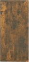 vidaXL - Dressoir - 88x30x65 - cm - bewerkt - hout - gerookt - eikenkleurig