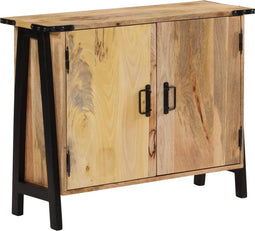 vidaXL - Dressoir - 88x30x69 - cm - massief - mangohout