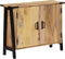vidaXL - Dressoir - 88x30x69 - cm - massief - mangohout