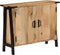 vidaXL - Dressoir - 88x30x69 - cm - massief - mangohout