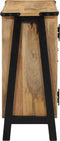 vidaXL - Dressoir - 88x30x69 - cm - massief - mangohout