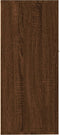 vidaXL - Dressoir - 88x30x70 - cm - bewerkt - hout - bruin - eikenkleur